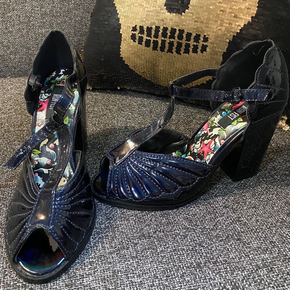 Iron Fist Mother of Shell Heels - Picture 2 of 3